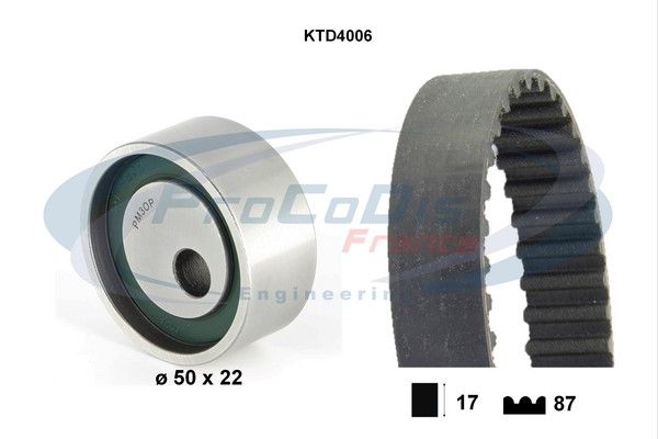 PROCODIS FRANCE Hammasrihma komplekt KTD4006